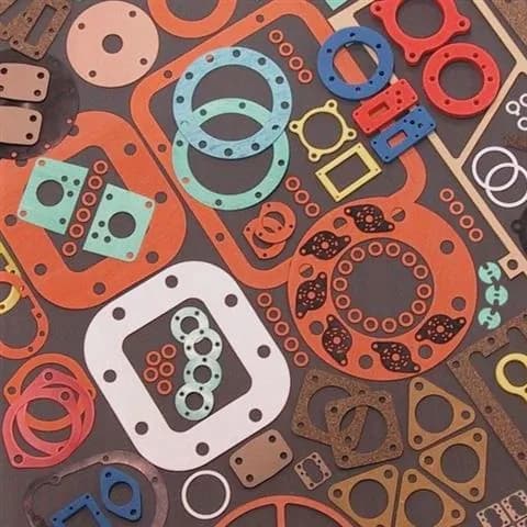 Cut gaskets in many shapes