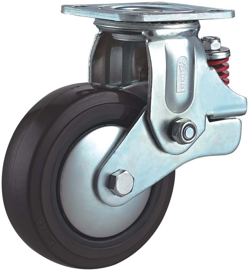 Shock Absorbing Caster