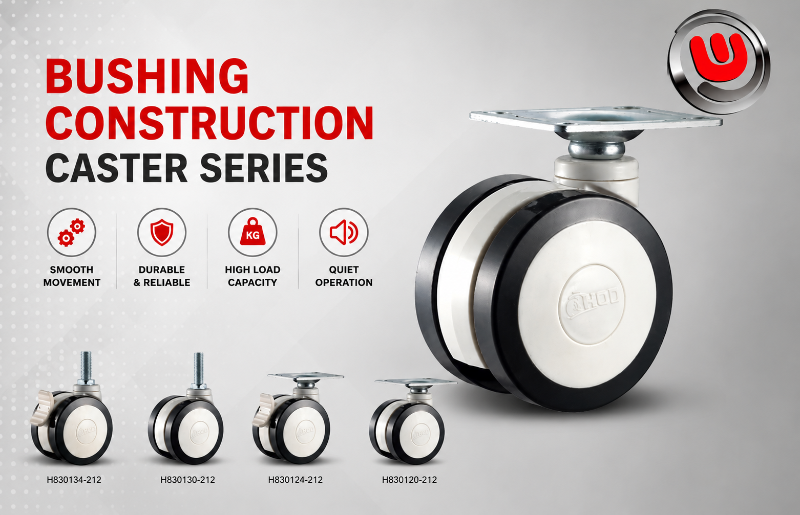 HOD caster wheels