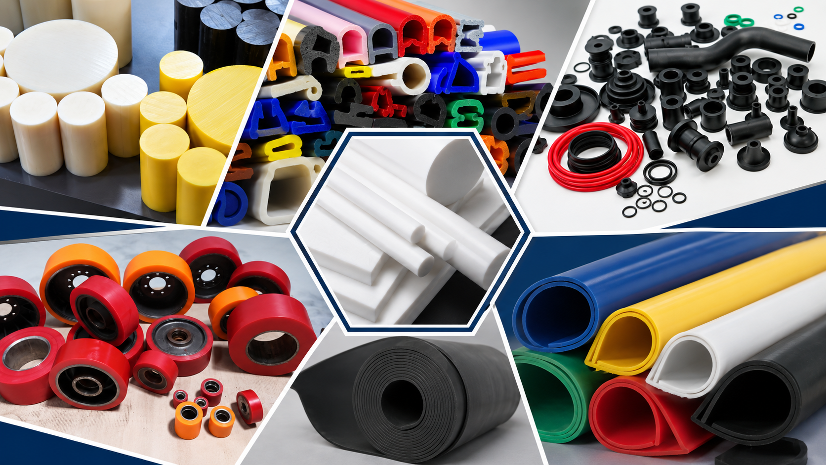 rubber sheets, seals, gaskets